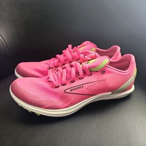 NWOT Brooks Draft XC Cross Country Track Shoes Spikes Girls Size 5.5
